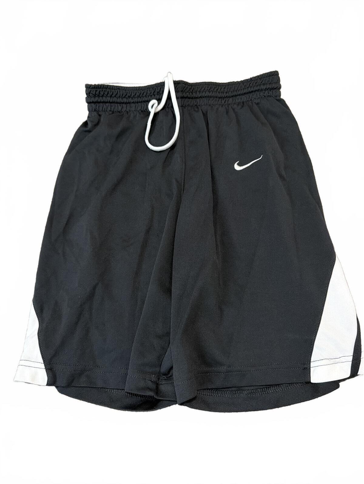 Nike Boys Xl Black White Athletic Shorts